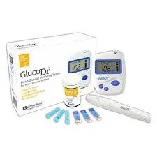 GlucoDr, Paket Alat Cek gula darah Auto Sensor AGM-4000 / Bio Sensor AGM -2100 (Alat+25 Strip)